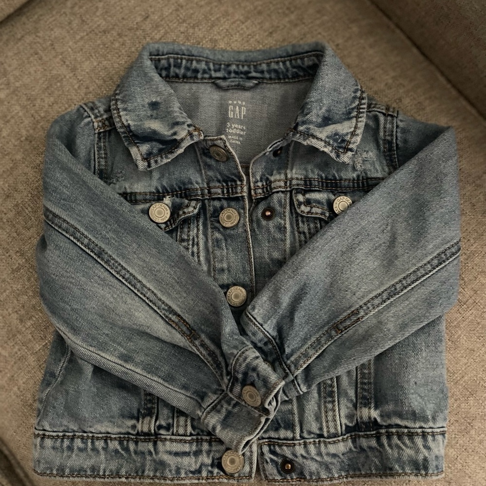 Gap Jean Jacket, Girls Size 3 Years